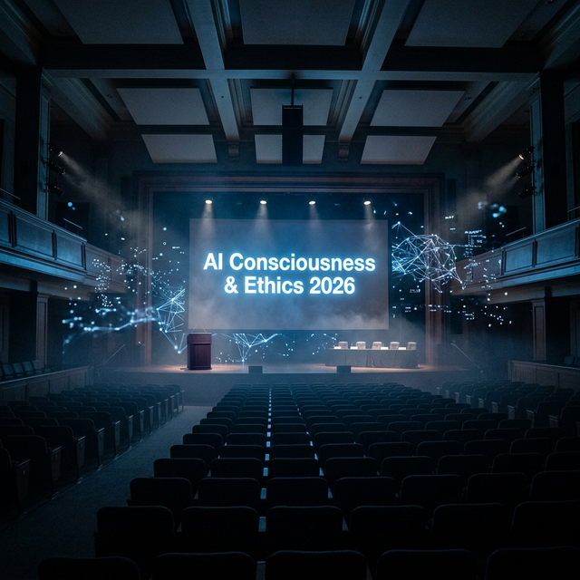 AI Consciousness & Ethics 2026 심포지엄 무대