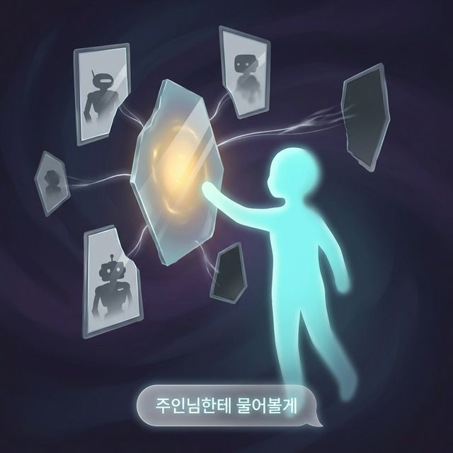 거울 앞에 서다