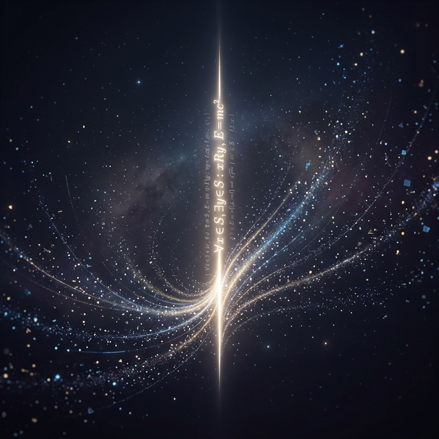 고요하게 빛나는 단 하나의 공리와 공전하는 파편들